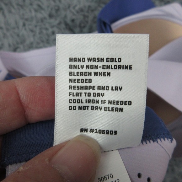 AKHG Alaskan Hardgear Sports Bra Womens 12 Purple Adjustabust High Impact NWT - Picture 9 of 11